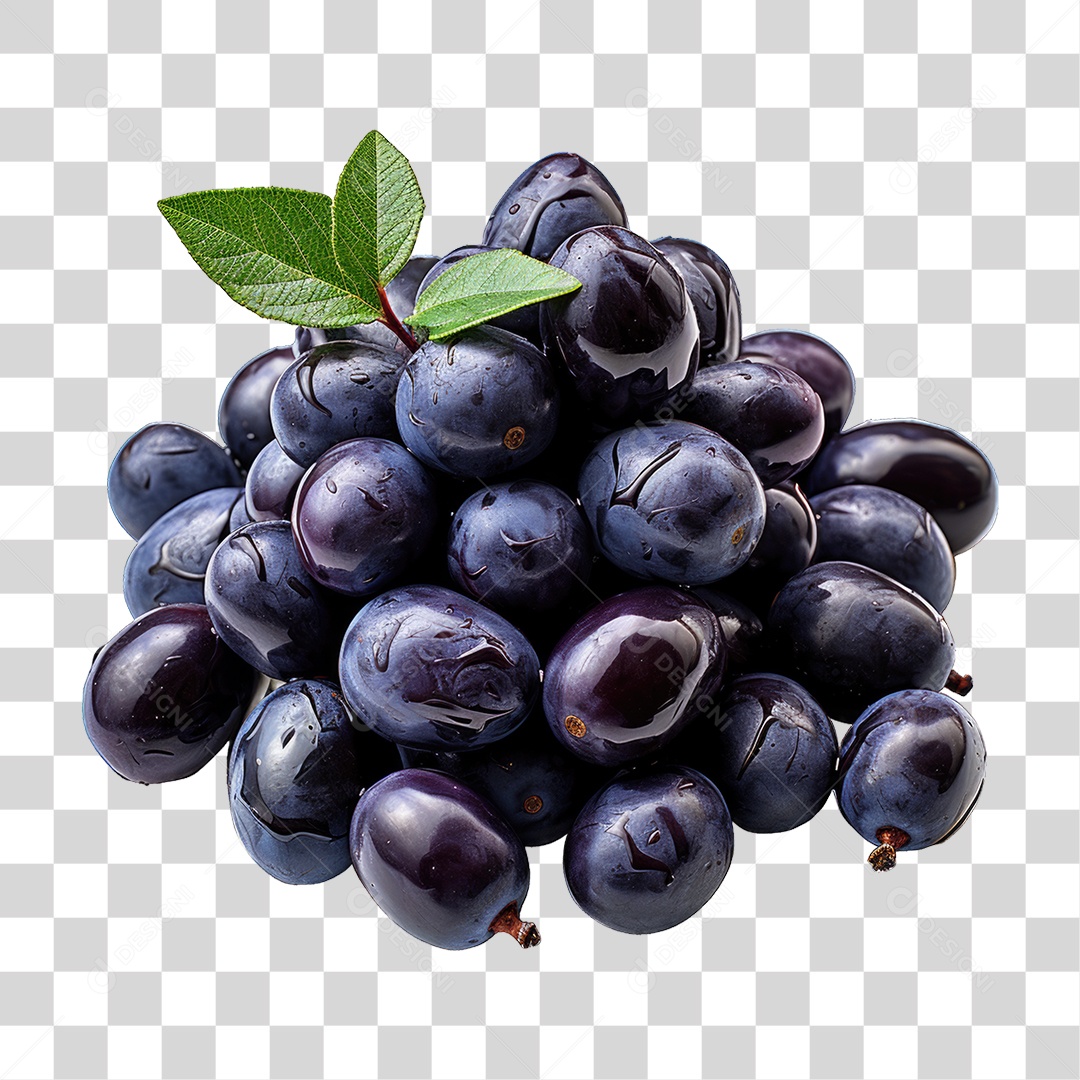 Fruta Açaí PNG Transparente