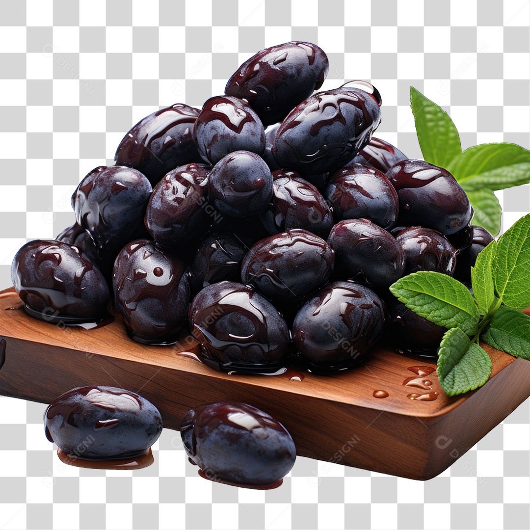 Fruta Açaí PNG Transparente