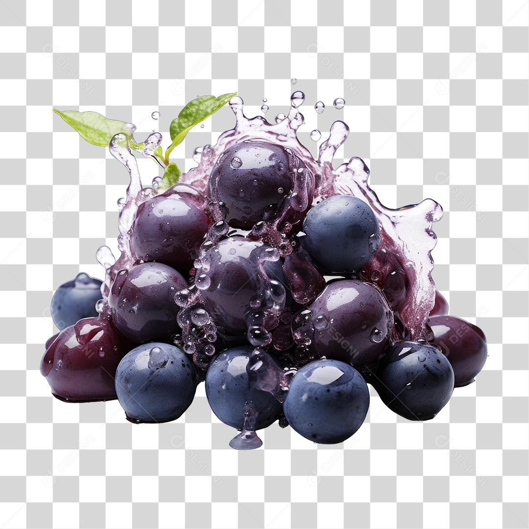 Fruta Açaí PNG Transparente