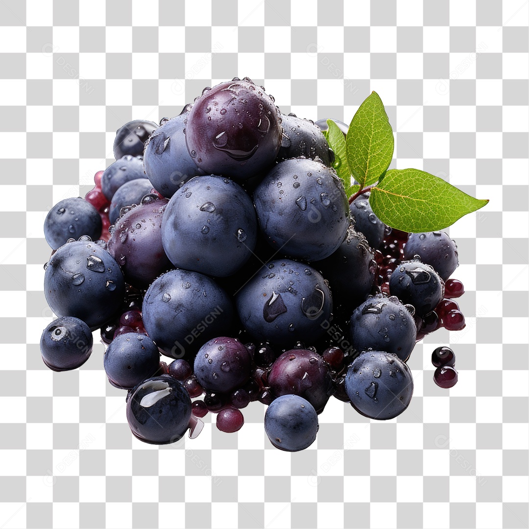 Fruta Açaí PNG Transparente