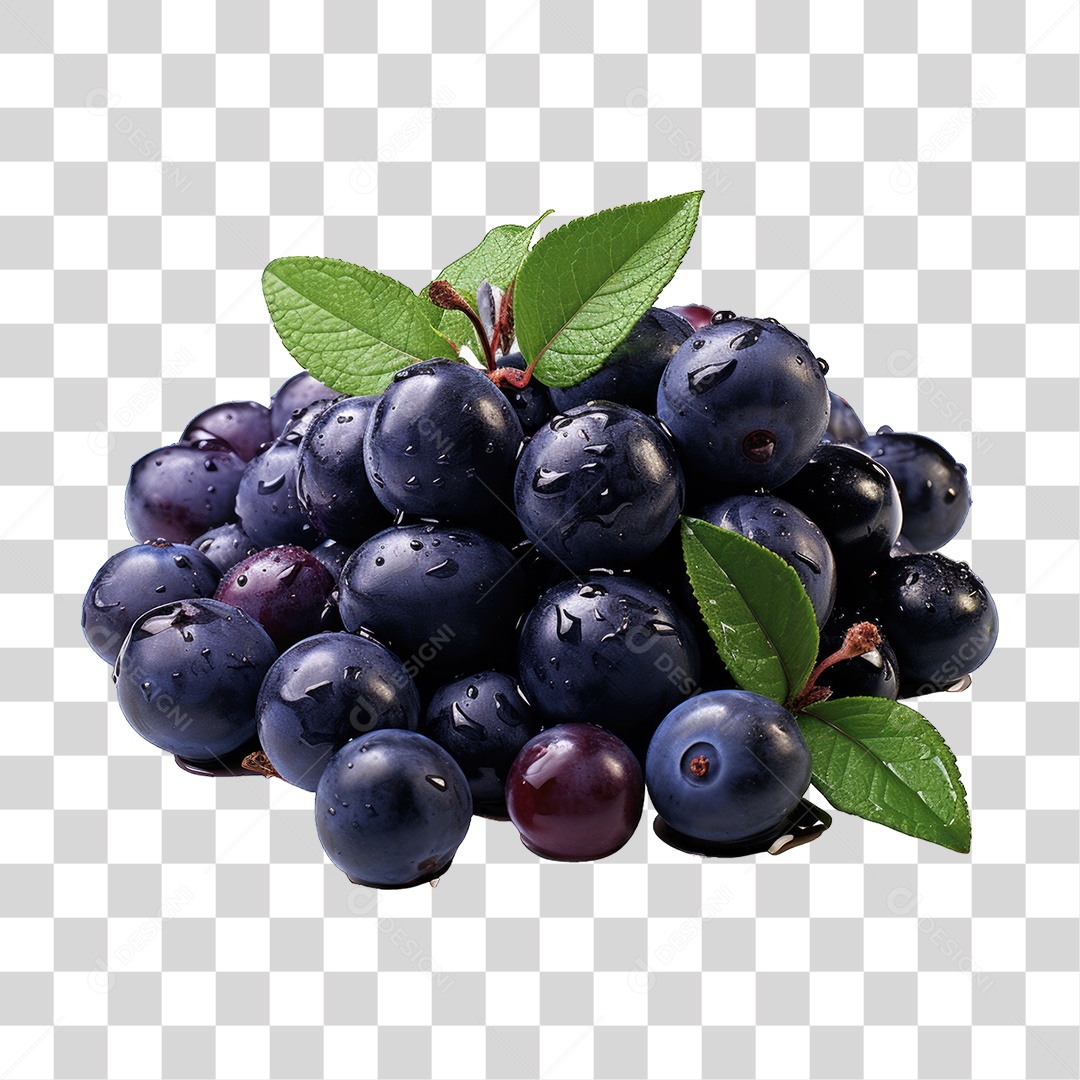 Fruta Açaí PNG Transparente