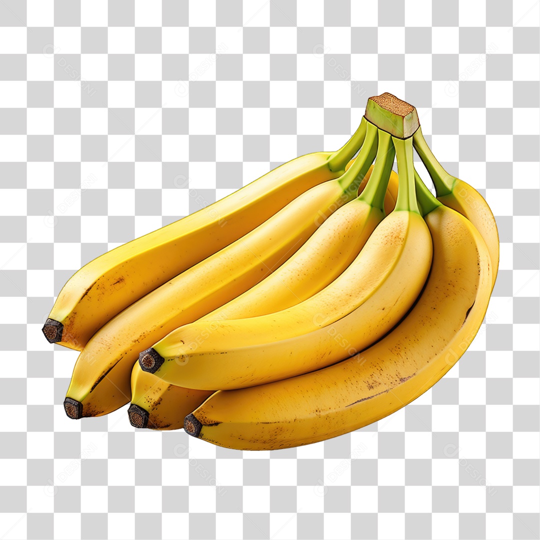Fruta Banana PNG Transparente