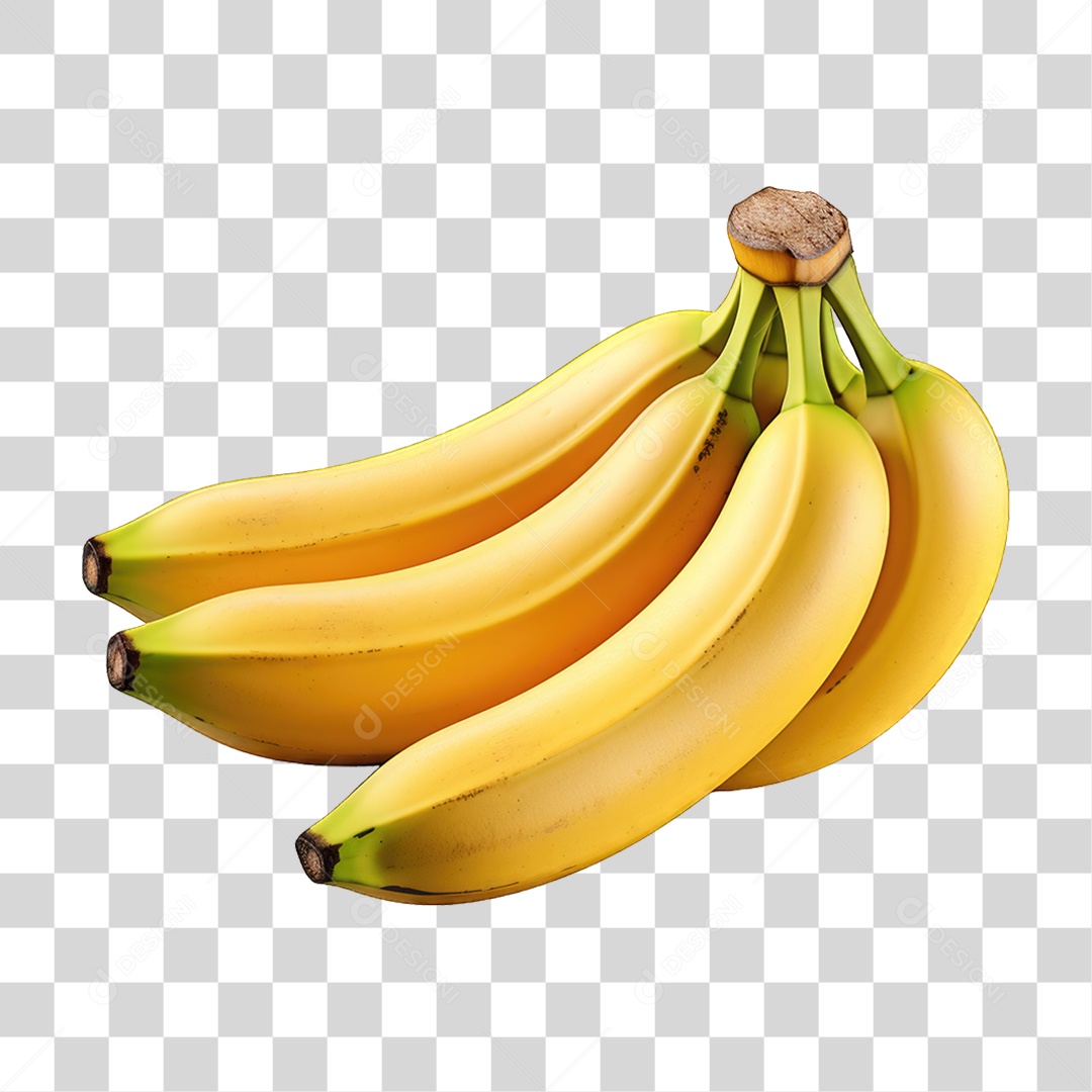 Fruta Banana PNG Transparente