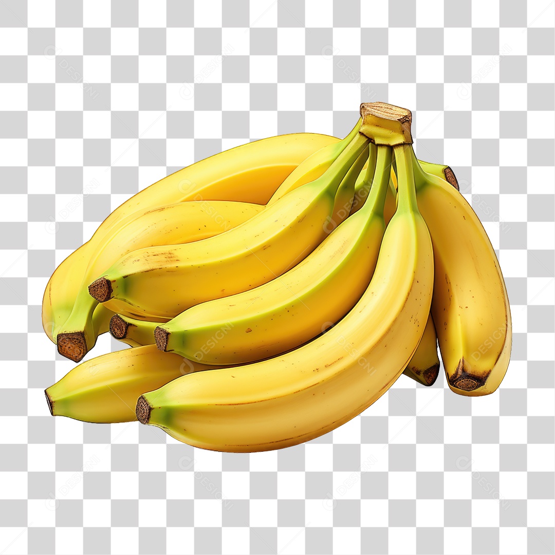 Fruta Banana PNG Transparente