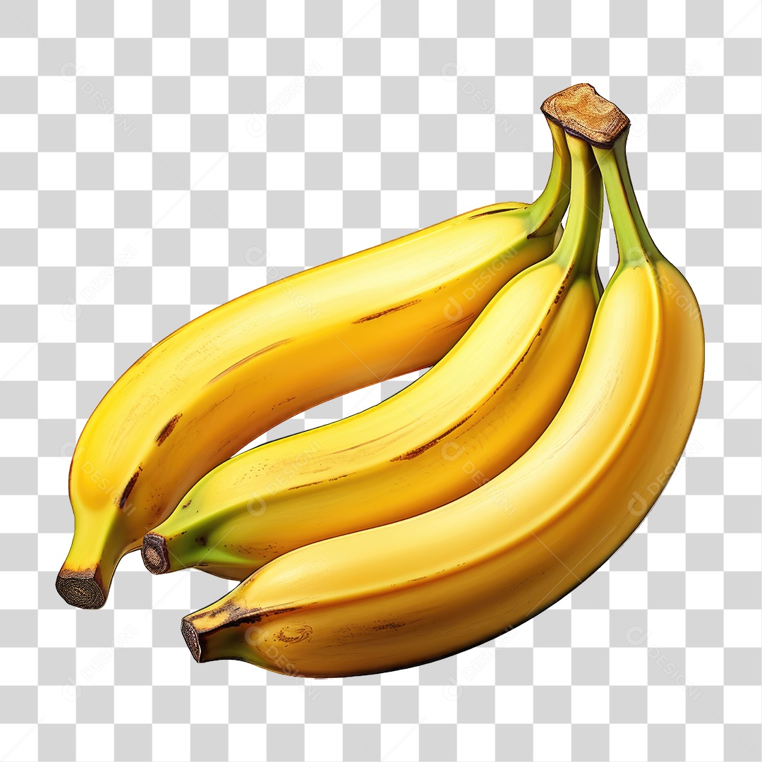 Fruta Banana PNG Transparente