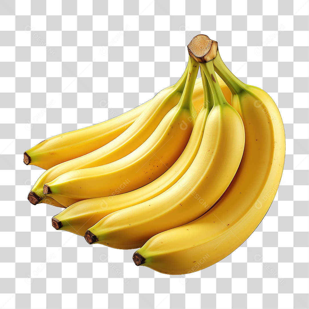 Fruta Banana PNG Transparente