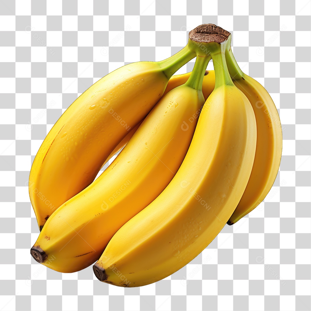 Fruta Banana PNG Transparente