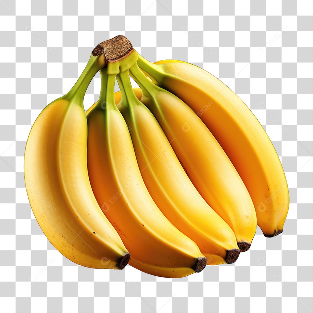Fruta Banana PNG Transparente