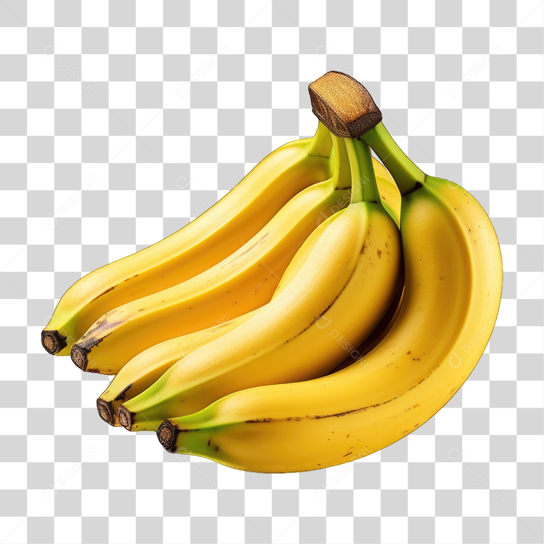 Fruta Banana PNG Transparente