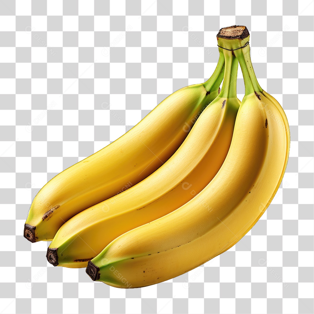 Fruta Banana PNG Transparente