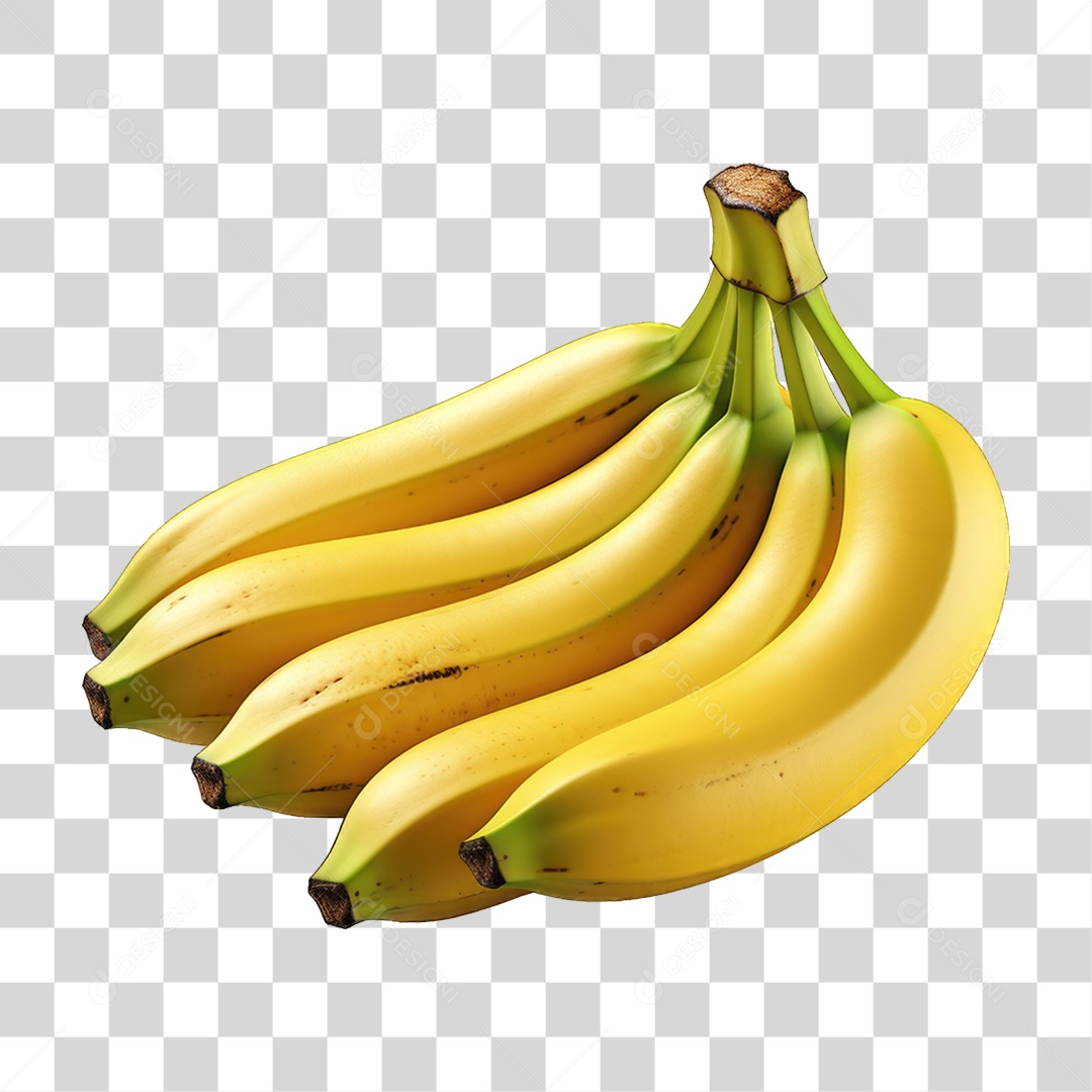 Fruta Banana PNG Transparente