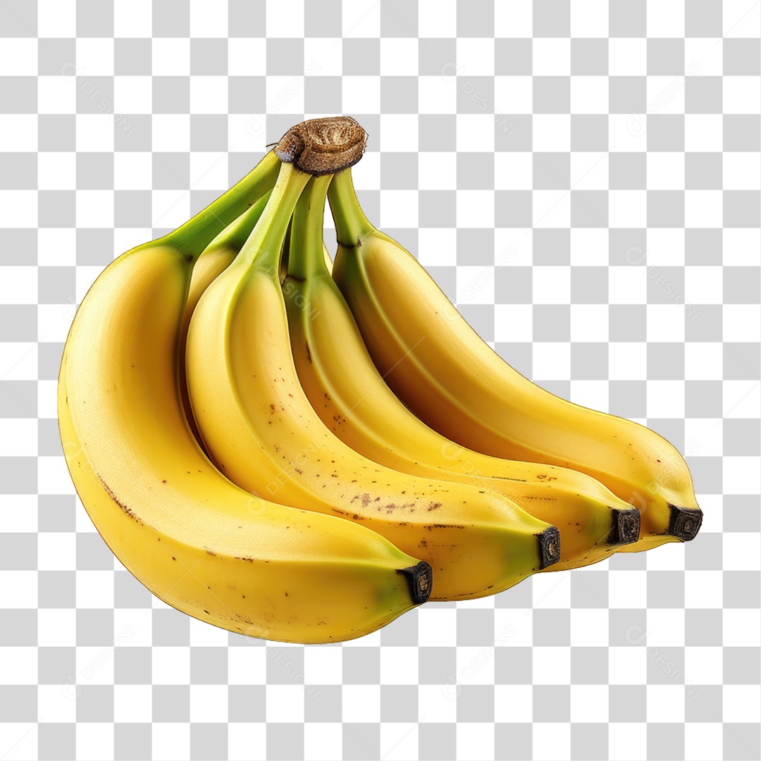Fruta Banana PNG Transparente