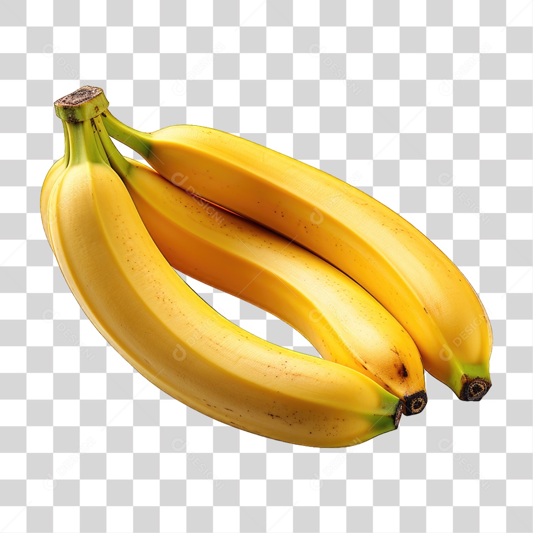 Fruta Banana PNG Transparente