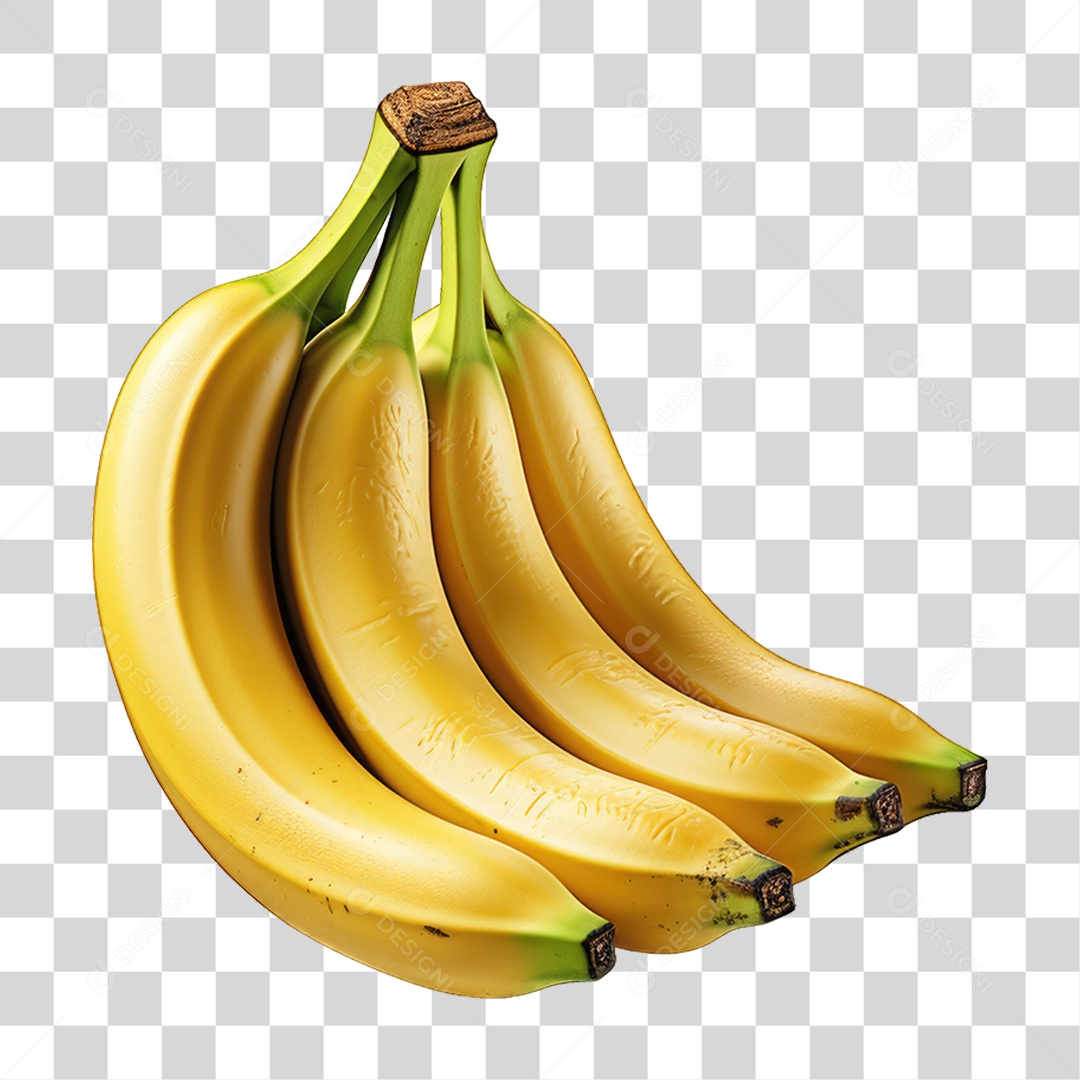 Fruta Banana PNG Transparente