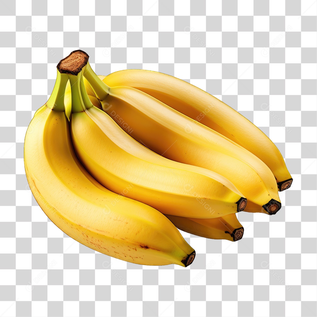 Fruta Banana PNG Transparente