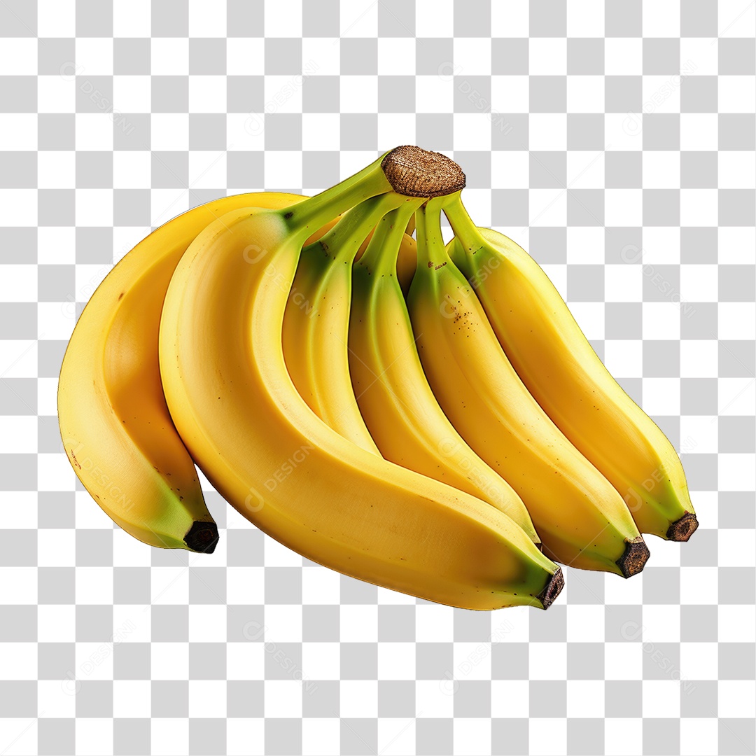 Fruta Banana PNG Transparente