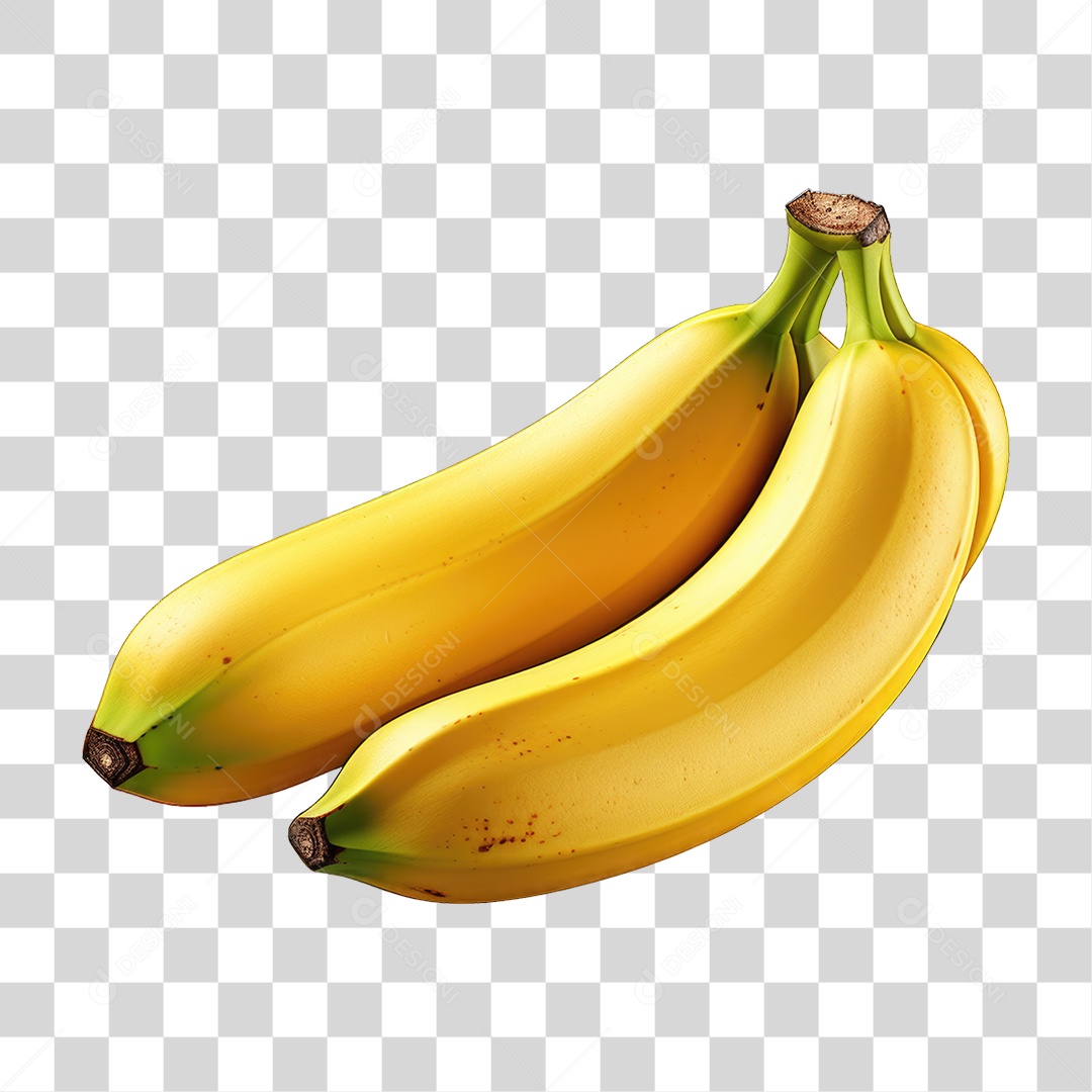 Fruta Banana PNG Transparente