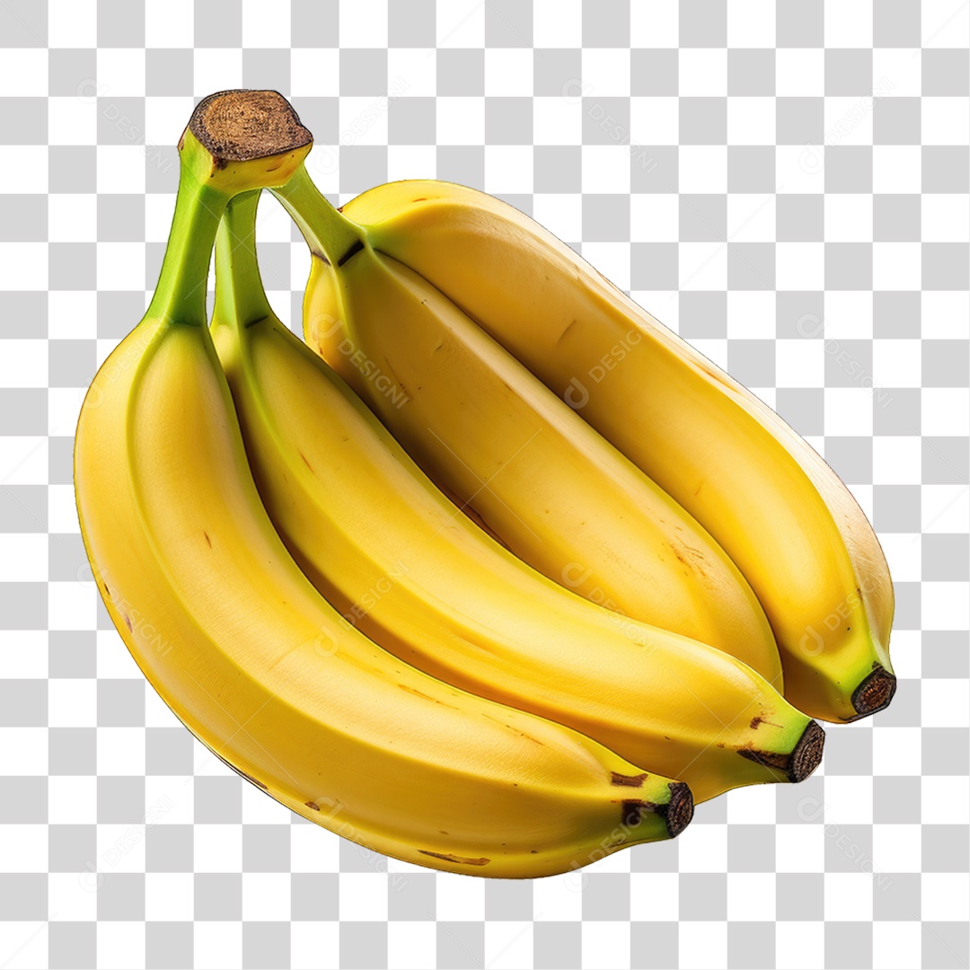 Fruta Banana PNG Transparente