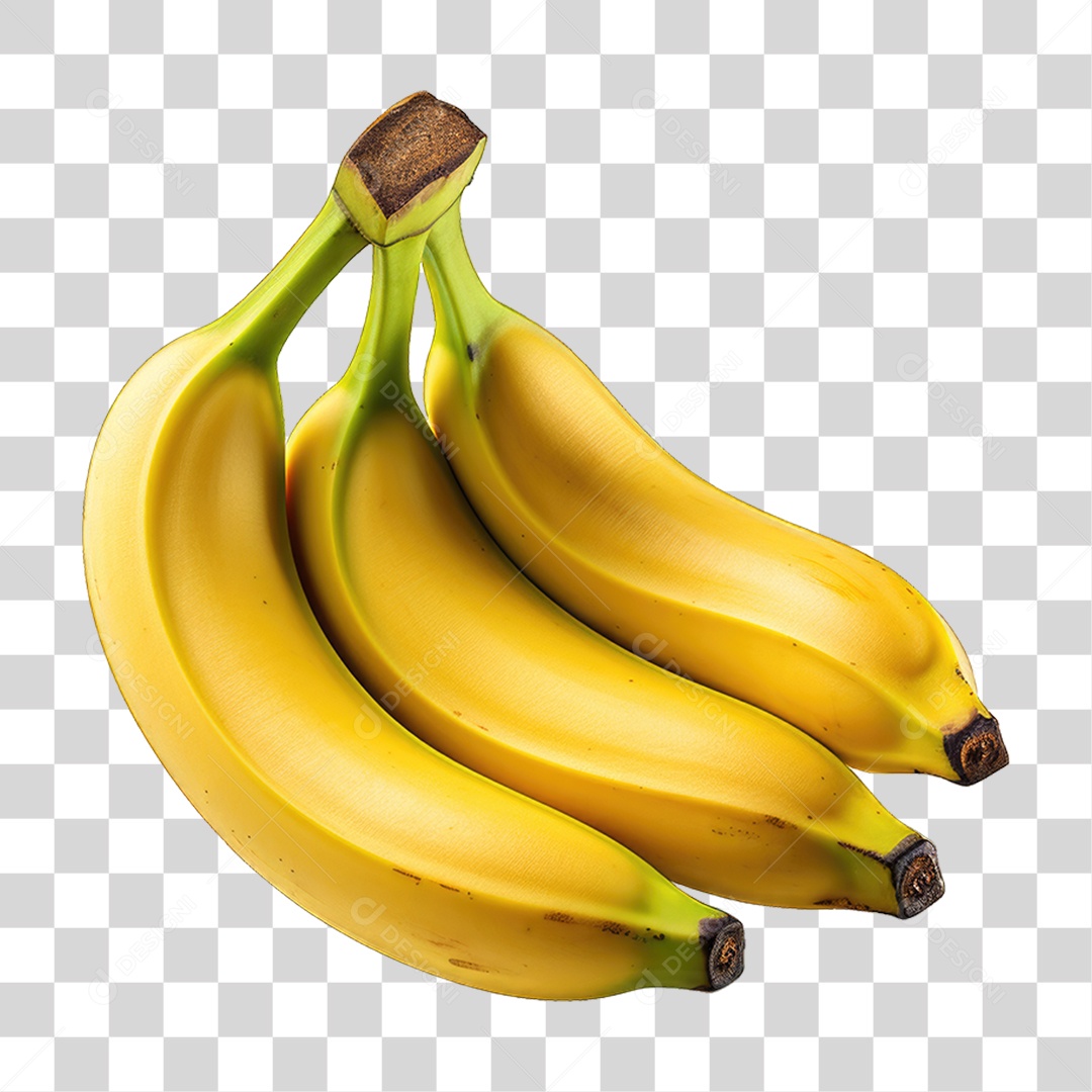 Fruta Banana PNG Transparente