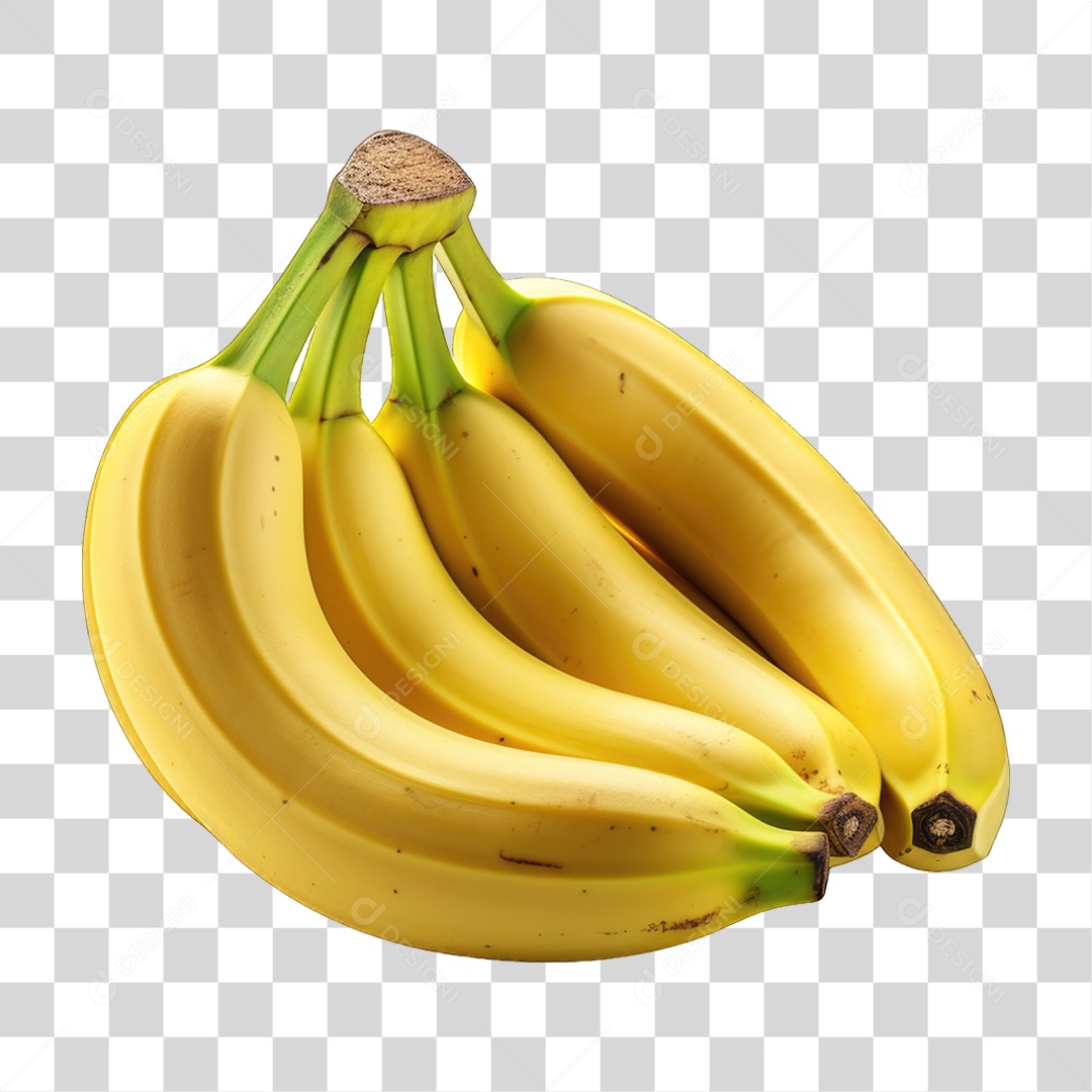 Fruta Banana PNG Transparente