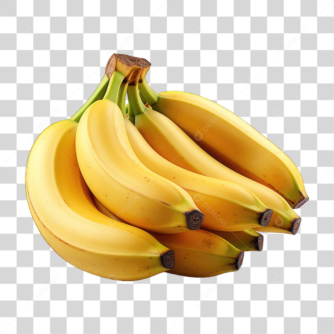Fruta Banana PNG Transparente