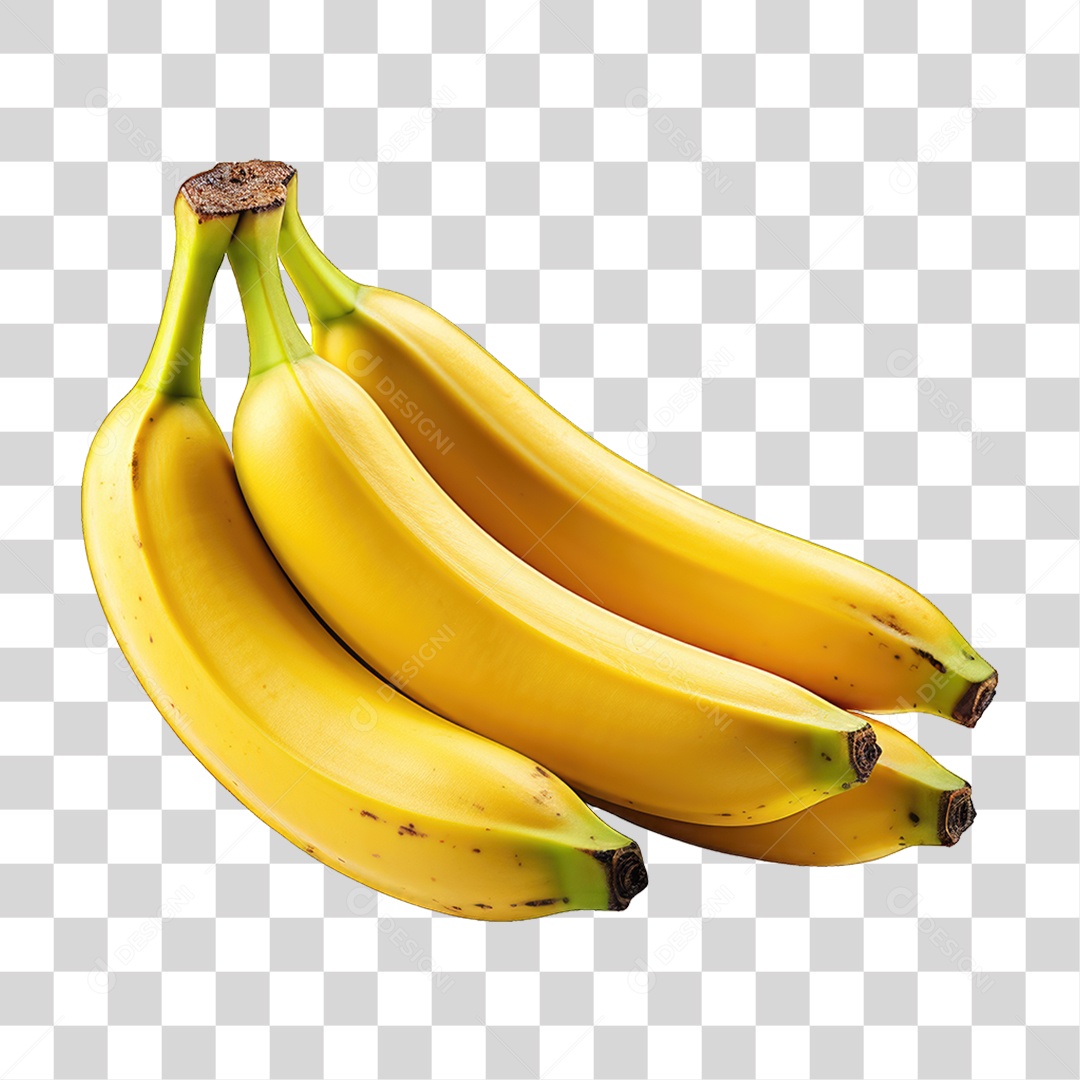 Fruta Banana PNG Transparente
