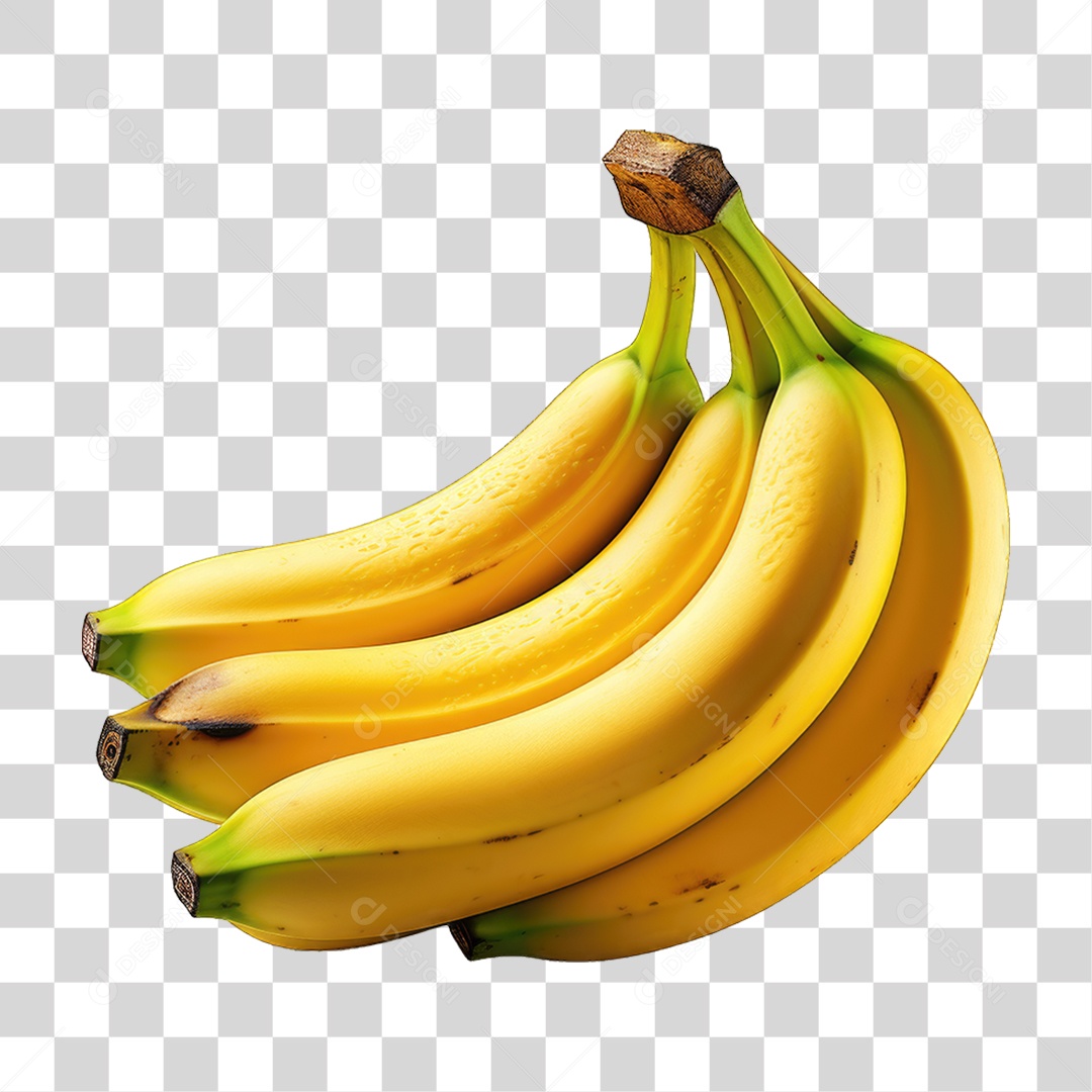 Fruta Banana PNG Transparente