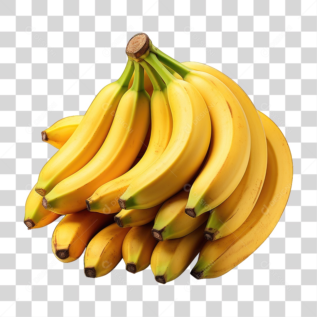 Fruta Banana PNG Transparente