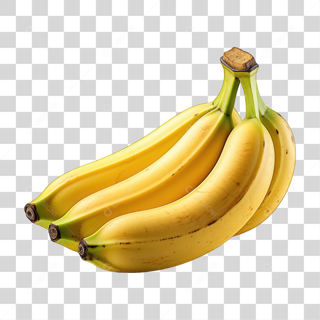 Fruta Banana PNG Transparente