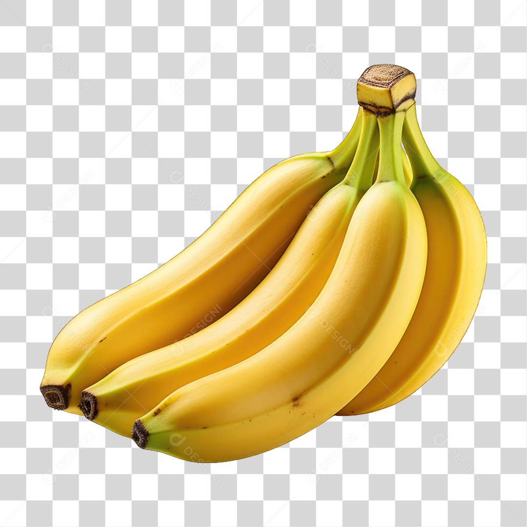 Fruta Banana PNG Transparente