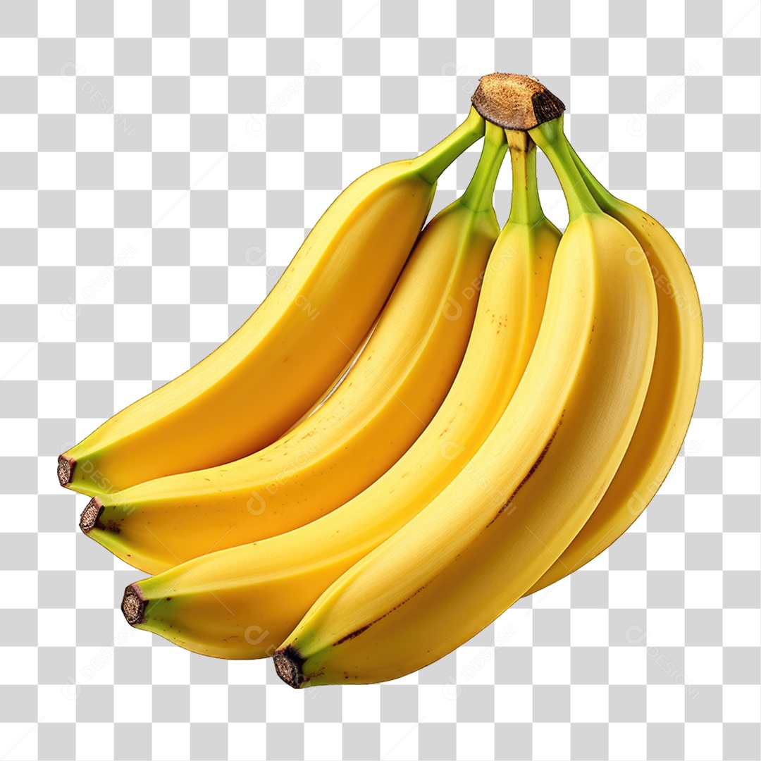 Fruta Banana PNG Transparente