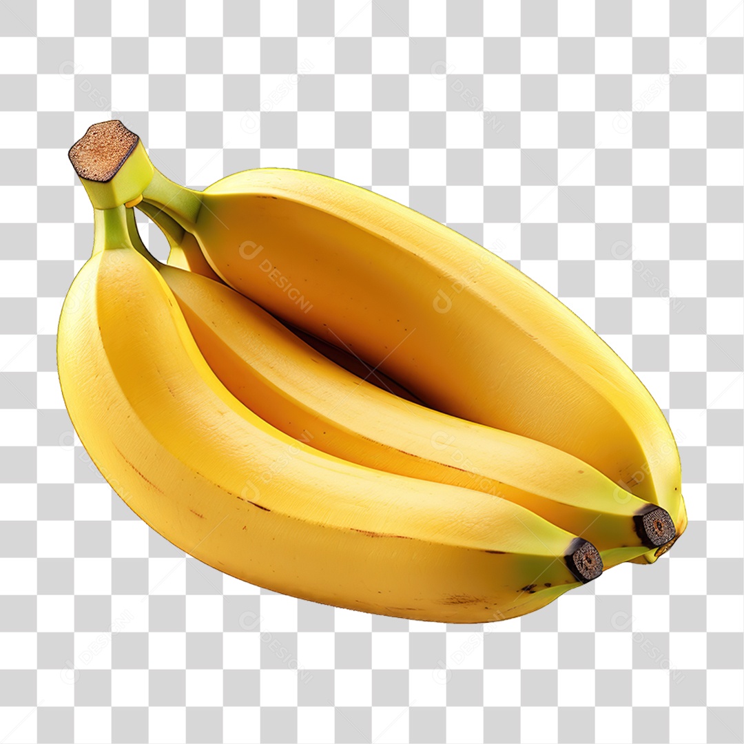 Fruta Banana PNG Transparente