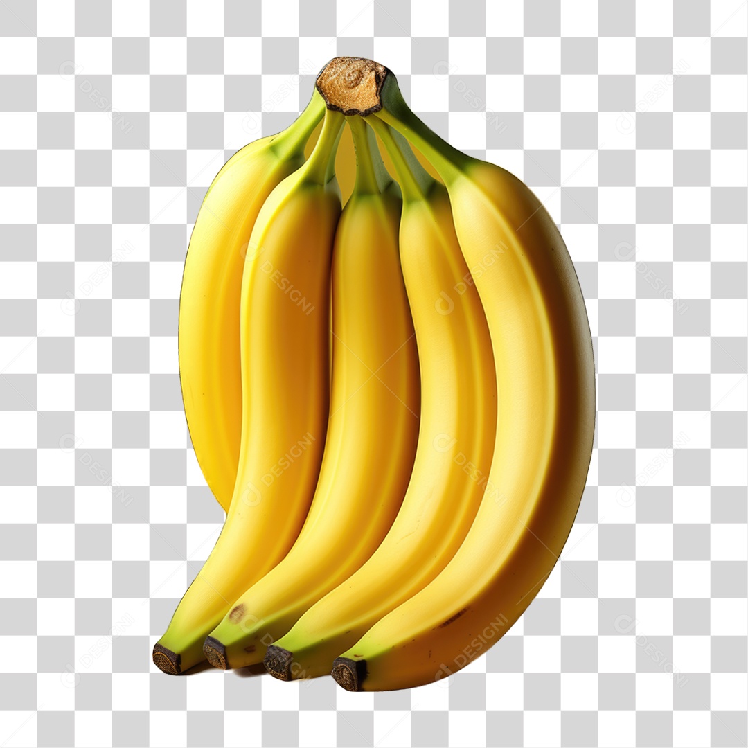 Fruta Banana PNG Transparente