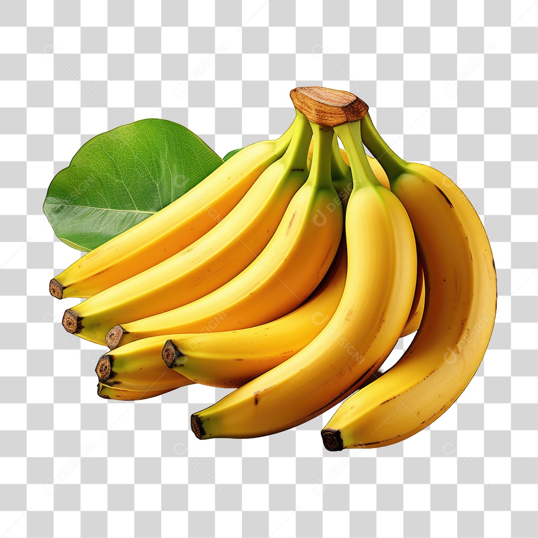 Fruta Banana PNG Transparente