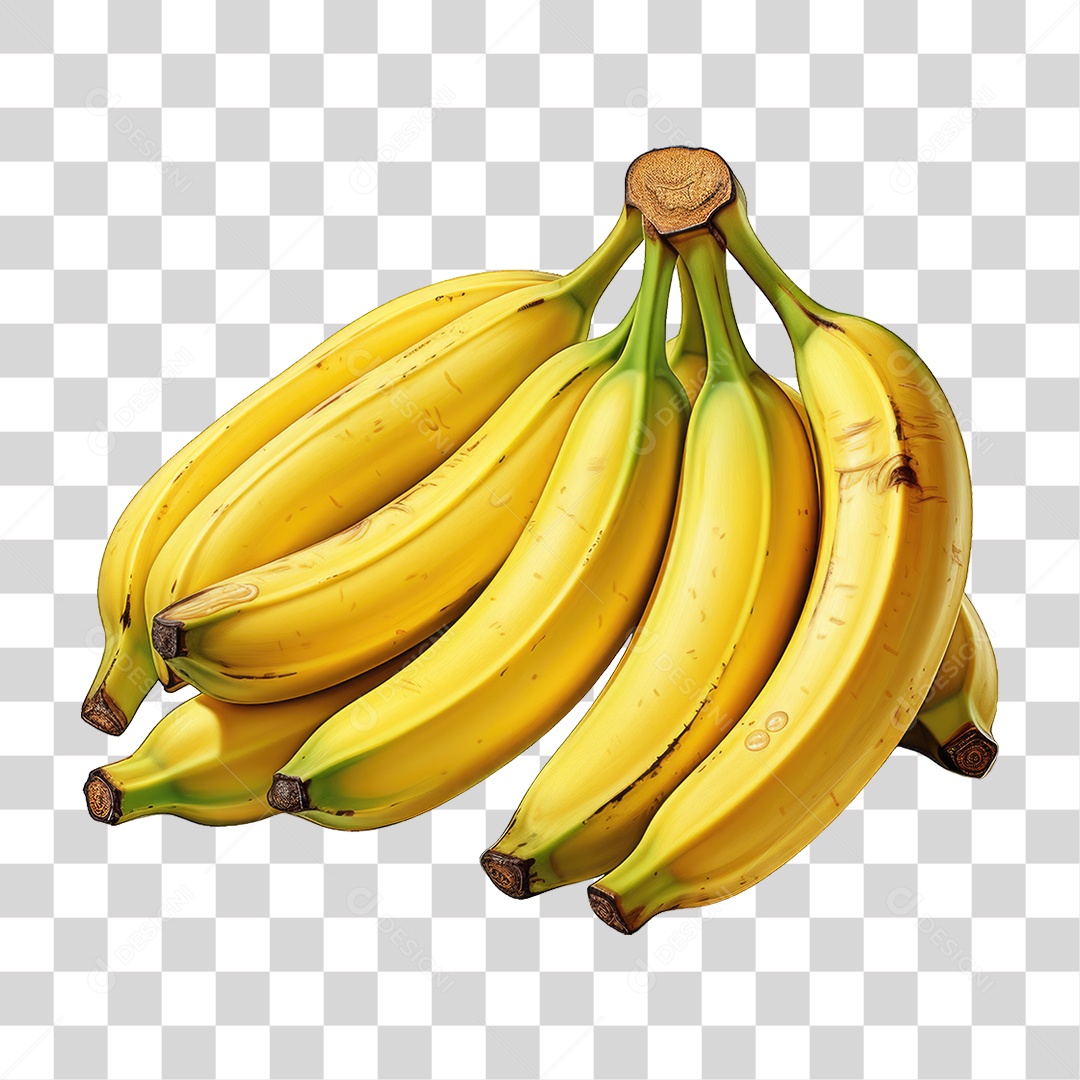 Fruta Banana PNG Transparente