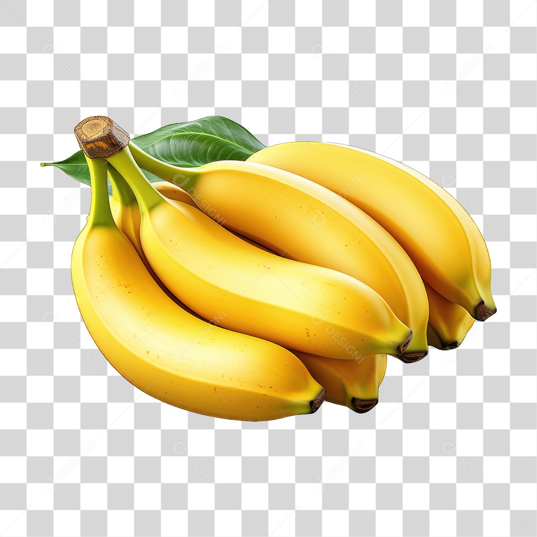 Fruta Banana PNG Transparente
