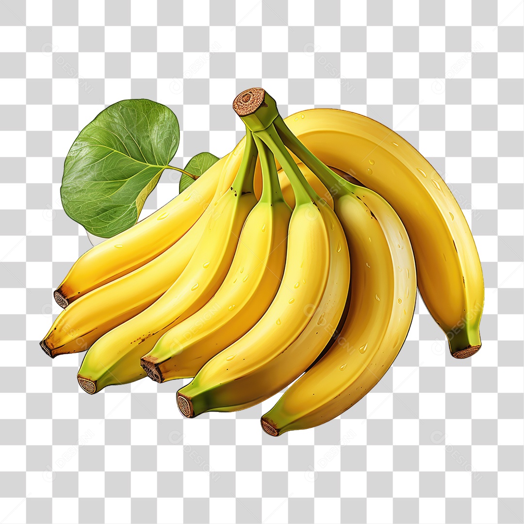 Fruta Banana PNG Transparente