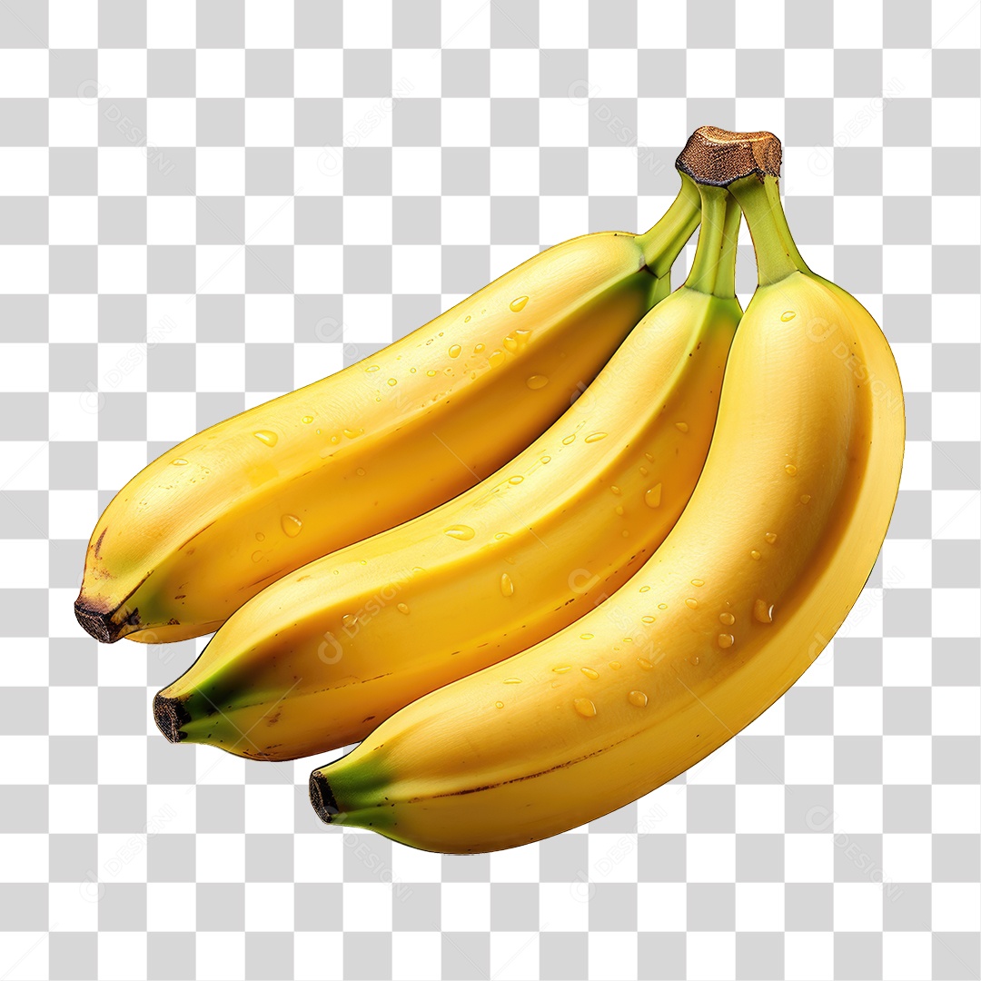 Fruta Banana PNG Transparente
