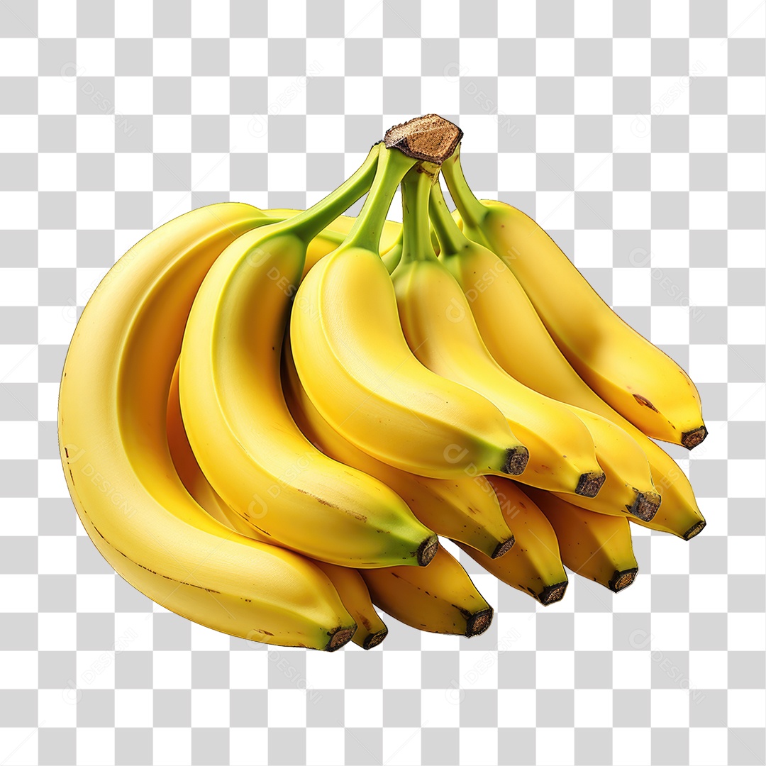 Fruta Banana PNG Transparente
