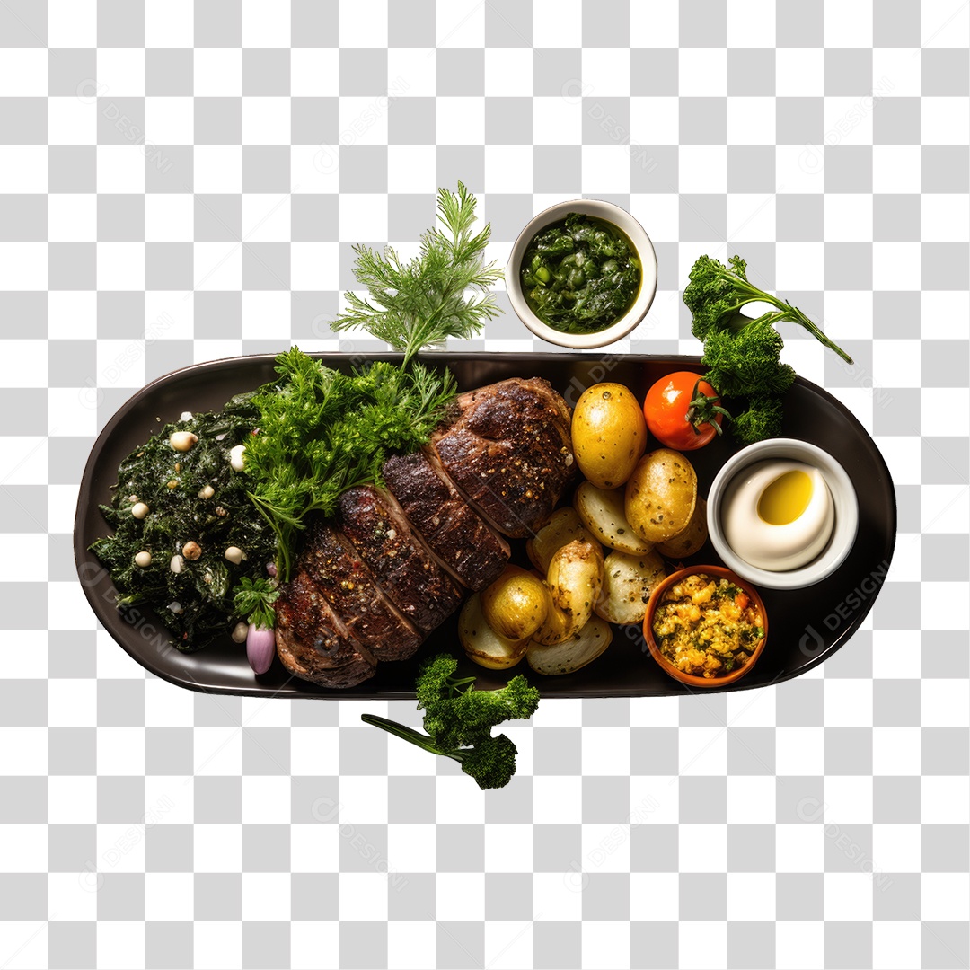 Prato Frutas Verduras Restaurante PNG Transparente