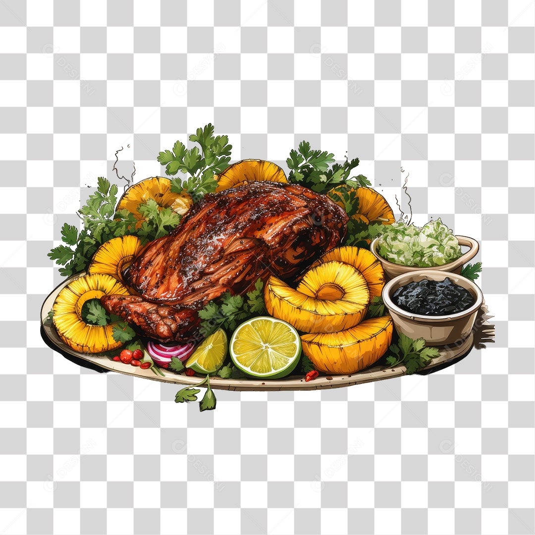 Prato Frutas Verduras Restaurante PNG Transparente