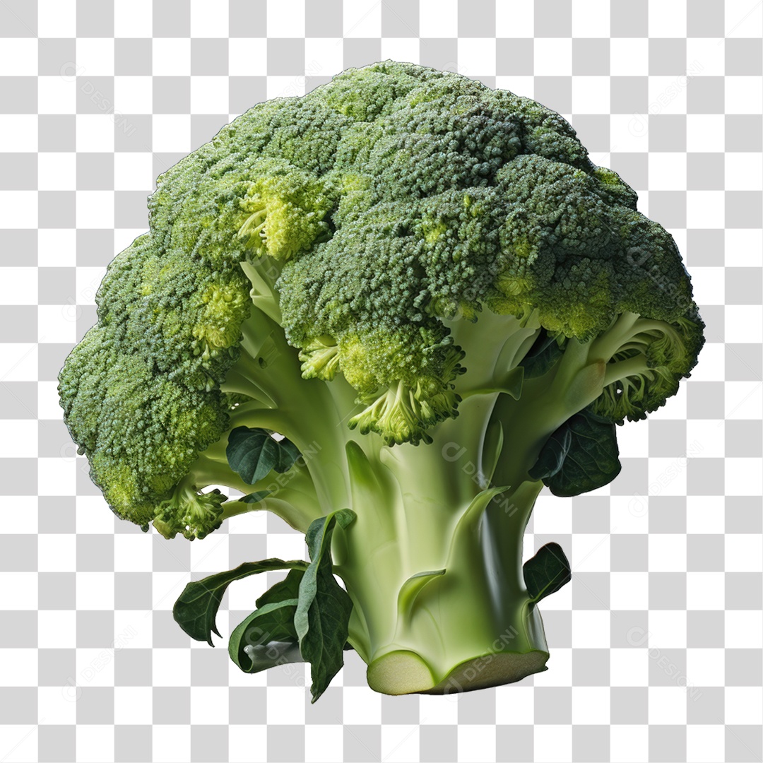 Brócolis Vegetal PNG Transparente