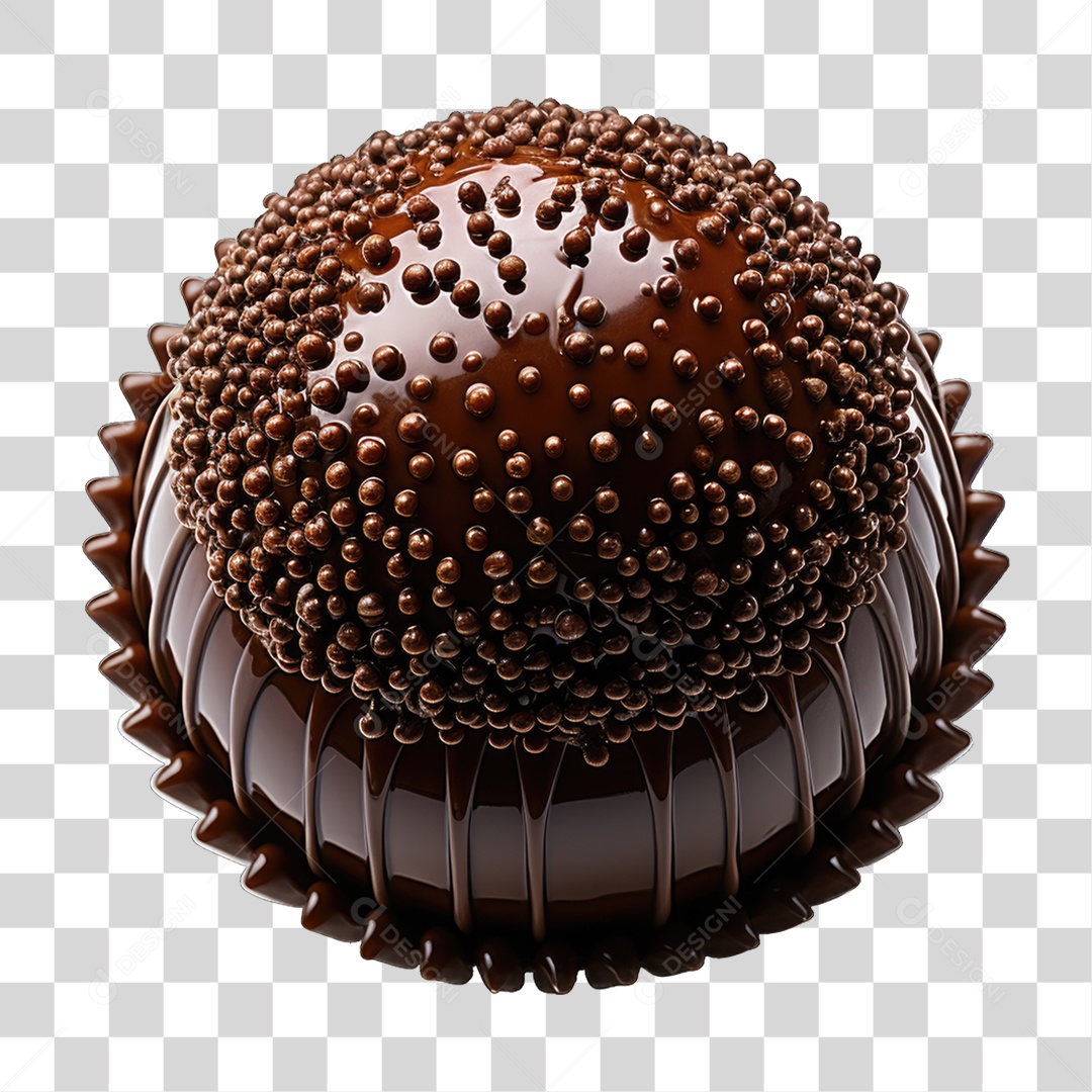 Brigadeiro Doces Saboroso PNG Transparente