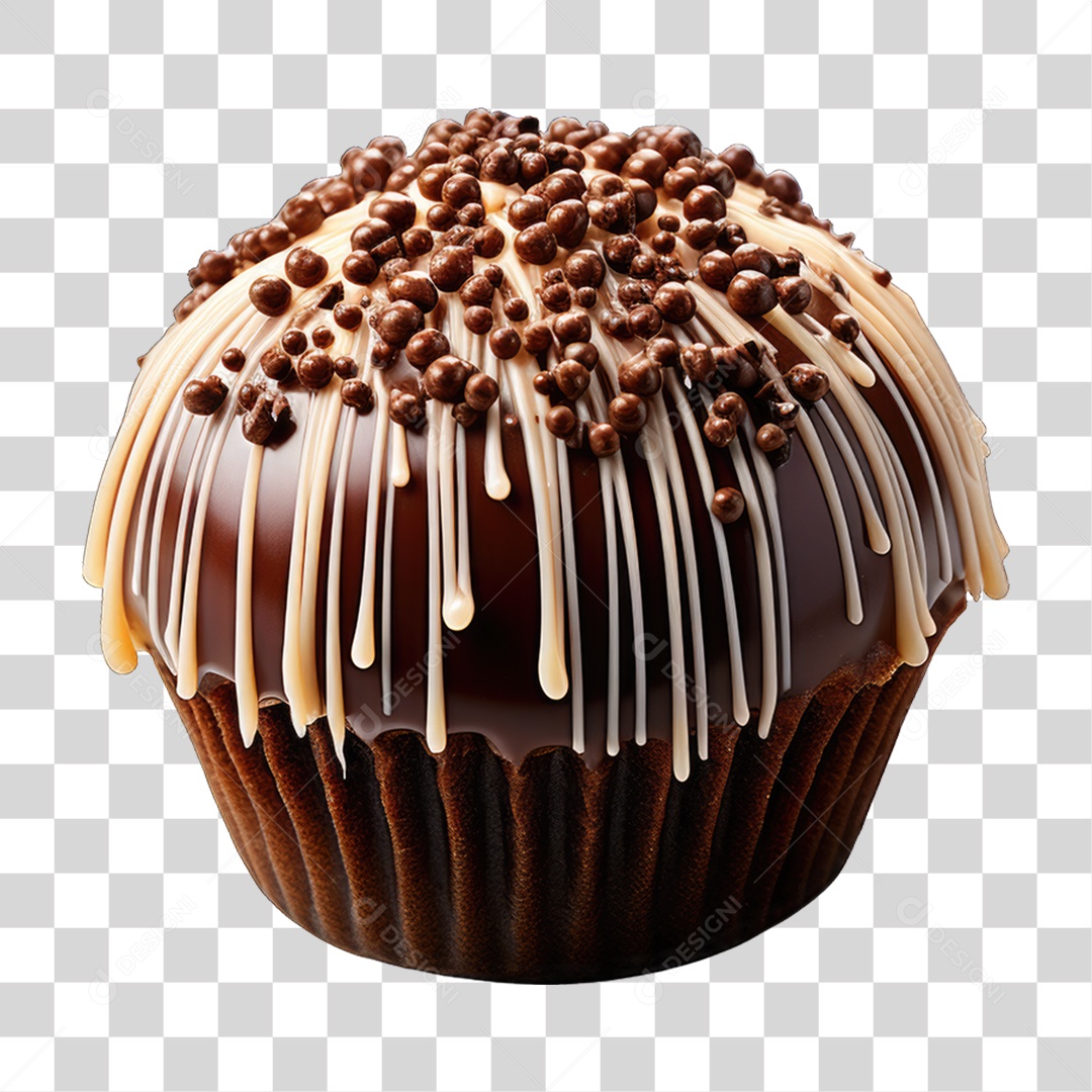 Brigadeiro Doces Saboroso PNG Transparente