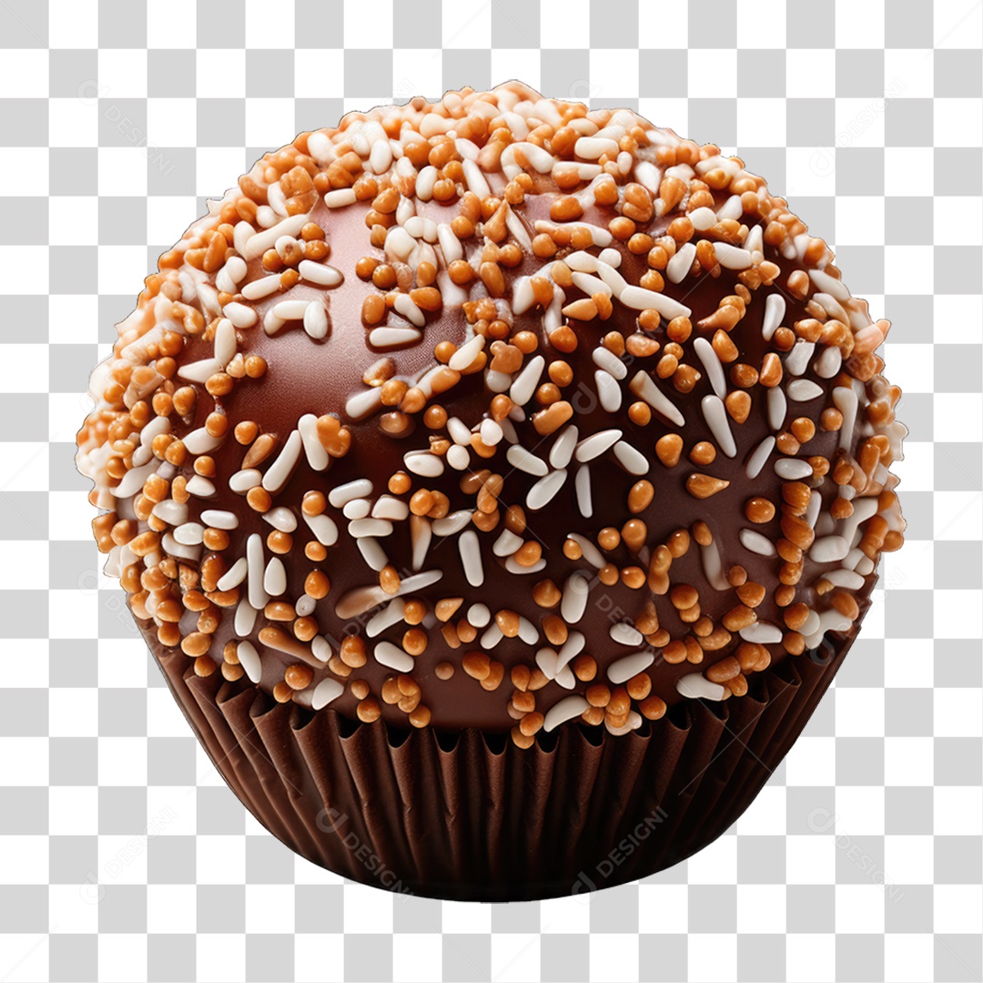 Brigadeiro Doces Saboroso PNG Transparente