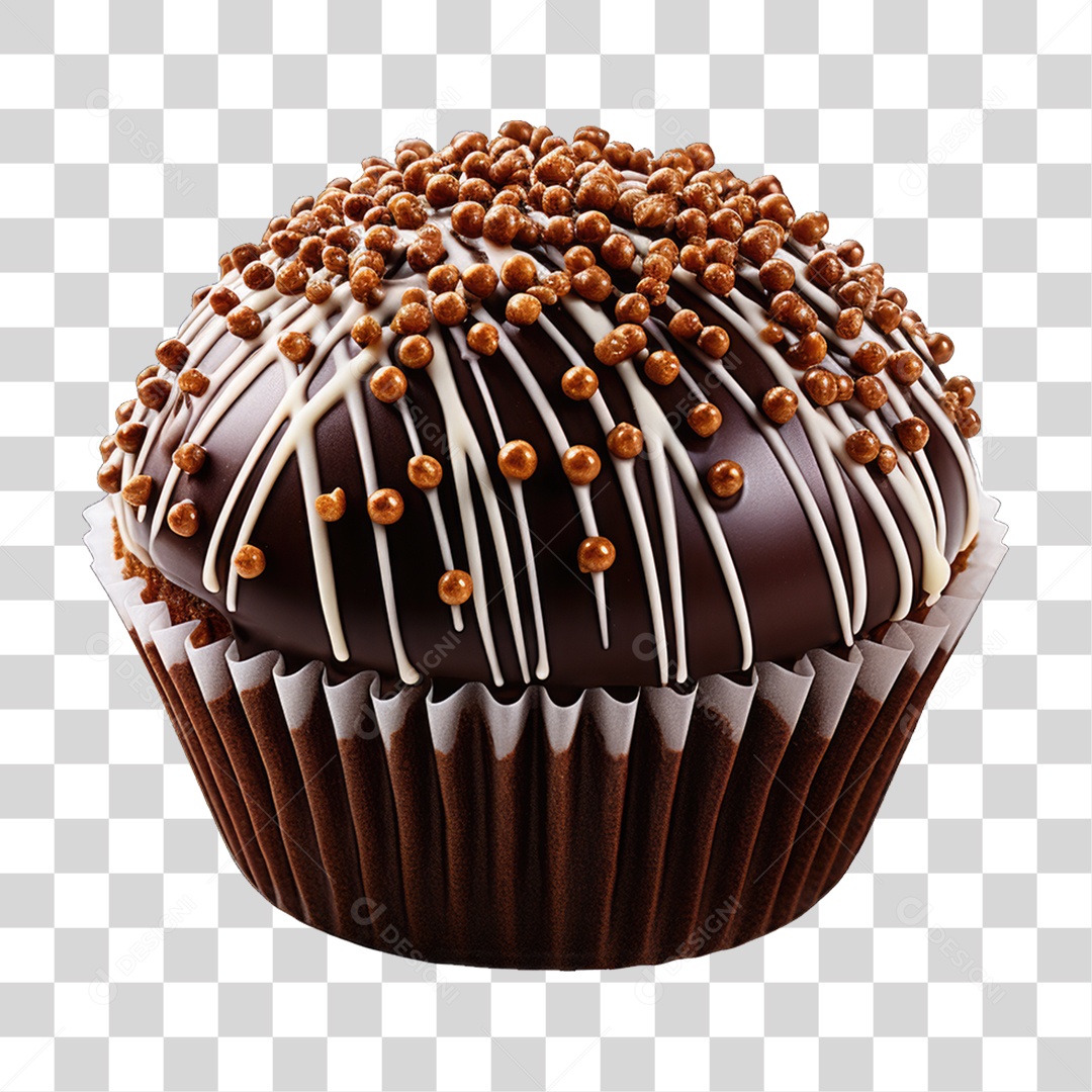 Brigadeiro Doces Saboroso PNG Transparente