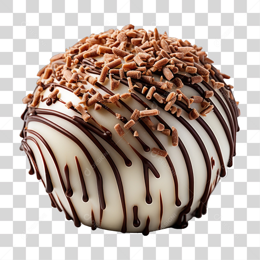 Brigadeiro Doces Saboroso PNG Transparente