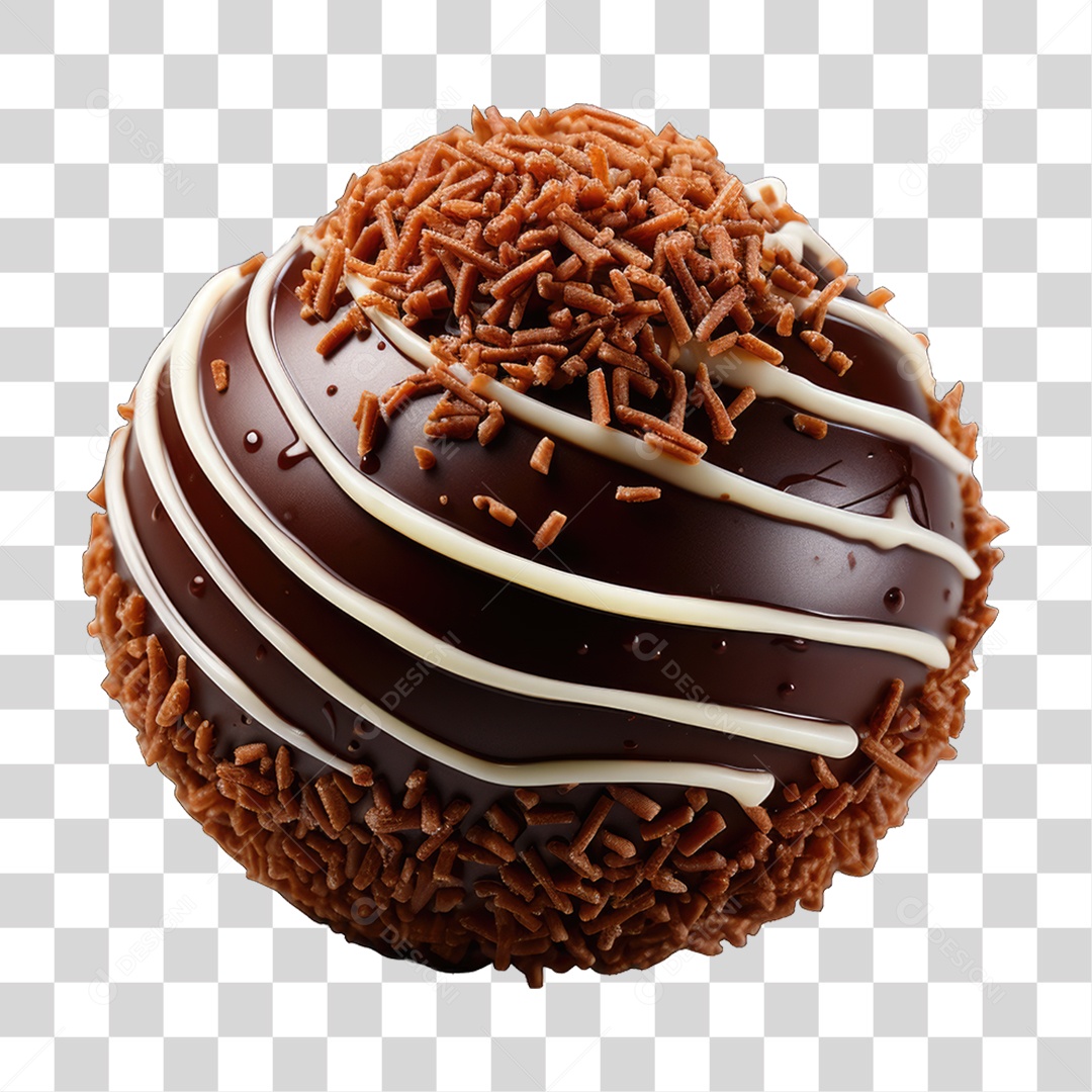 Brigadeiro Doces Saboroso PNG Transparente