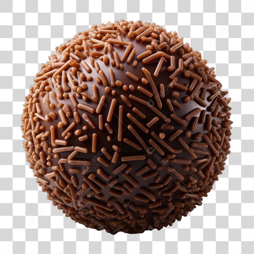 Brigadeiro Doces Saboroso PNG Transparente