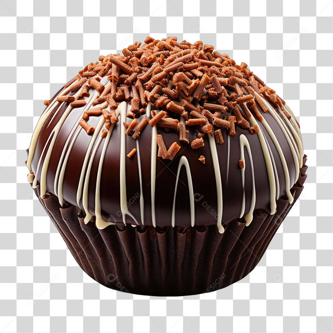 Brigadeiro Doces Saboroso PNG Transparente